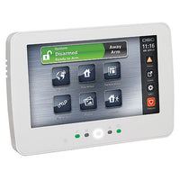 DSC HS2TCHP N HS2TCHP PowerSeries Neo 7" Hardwired Touchscreen Alarm Keypad with Prox Support, White