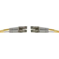 Hubbell DFHPCLCLCS3SMBLT FiberHubb Plenum LC to LC Duplex 3 m Fiber Patch Cord, Blue