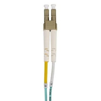 Hubbell FDLC2MM Patch Cord, Riser Rated, OM4 Duplex, LC-LC, 2m