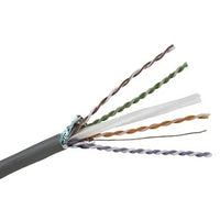Hubbell HC6AFTPSPGY NEXTSPEED Ascent CAT6a F/UTP Cable, Plenum Reel in Box, Gray