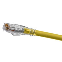 Hubbell HC6AY20 CAT6a Patch Cable, 20', Yellow