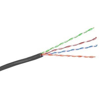 Hubbell HC6RPEBK CAT6 Cable, Plenum, REELEX Box, Black