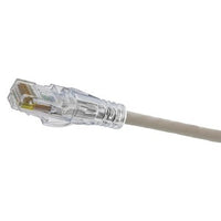 Hubbell HCL6AW07 NEXTSPEED CAT6a Patch Cable, 7', Slim, Low OD, White