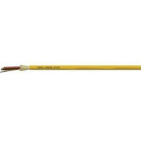 Hubbell HFCB14048PS HFCB14 Series Indoor/Outdoor Tight Buffer, 48-Strand, Plenum, OS2, SM, Yellow Jacket