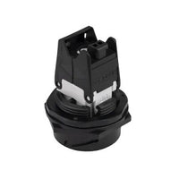 Hubbell HI6CL HI-IMPACT Connector, COBRA-LOCK, Category 6, White
