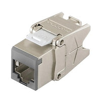 Hubbell HJS6GY CAT6 Keystone JackUNI Shielded, Gray