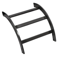 Hubbell HLO1890B Wired Ladder and Ladder Connector, 18" Wide, Black