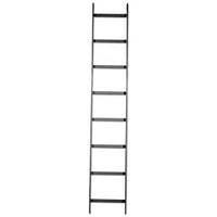 Hubbell HLS1024G Cable Management Ladder Rack, 10'x24", Gray