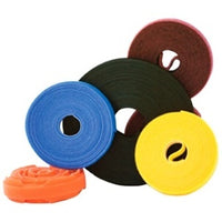 Hubbell HPWCVFOR5 Cable Management Tie, VELCRO Brand ONE-WRAP, 5", Orange