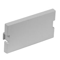 Hubbell IMB1GY Istation Module Blank 1U, 5-Pack, Gray