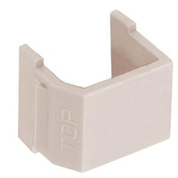 Hubbell SFSBLA10 Snap-Fit Smooth Blank Inserts, 10-Pack, Light Amber