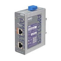 AMG Systems AMG150-1GAT-P30-LV Industrial 1-Port PoE Injector, DIN Rail / Wall Mount