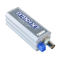 AMG Systems AMG160-1F-1EC Extend-Net Series Industrial Ethernet Extender Over Coax with 30W PoE Pass-Through