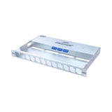 AMG Systems AMG160C-RP-AD Extend-Net Series Industrial Rack Chassis for AMG160-1F Units, Single 48VDC Integrated PSU + External Input