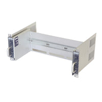 AMG Systems AMG2034 Industrial Retractable Rack Chassis for AMG DIN Rail Units, 4U 19" Rack Mount, Integrated Cable Management, PSU Not Included, No DC Unit Connections