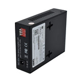 AMG Systems AMG210M-1GAT-1S-P30 210M PoE Series Commercial Multirate PoE Media Converter, 1-Port 10/100/1000Base-T(x) RJ45 with 802.3at 30W PoE, 1-Port 100/1000Base-Fx SFP, Mini