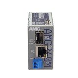 AMG Systems AMG260M-1F-1S Series Industrial Mini Media Converter, 1 x 10/100Base-T(x) RJ45 Port, 1 x 100/1000Base-FX SFP Port, 12-56VDC Power Input