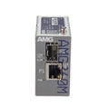 AMG Systems AMG260M-1G-1S-PD Series Industrial Powered Mini Media Converter, 1 x 10/100/1000Base-T(x) RJ45 Port with PoE PD Class 1 Input, 1 x 100/1000Base-FX SFP Port