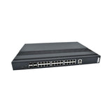 AMG Systems AMG560-24GAT-4S-P300 Industrial 28-Port Managed Switch, 24x10/100/1000Base-T(x) RJ45 Ports, 4x1000Base-FX SFP Ports, 1U, 19" Rack Mount