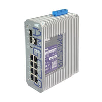 AMG Systems AMG570-2GBT-4GAT-2G-3S-P290-LV Series Layer 2+ Managed Industrial Ethernet Switch with 2x 90W PoE, 4x 30W PoE, 2x Non-PoE, 3x SFP Ports