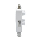 AMG Systems AMG8870F-M-E Outdoor Wireless Radio, Up to 870 Mbps Using 80 MHz Channels, Requires External Antenna, Includes 1x Radio, 1x 24VDC Passive PoE Injector and 1x Pole Mount Bracket