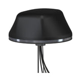 AMG Systems AMGANT-C2-ODA4-1B 360° Omni-Directional Antenna, 2x Cellular 4 dBi Gain, 3.28' RF195 Cables, IP67, Surface Mount, Black