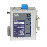AMG Systems AMGFIB-1SD-3CC-S1B Serial Data and Contact Closure Converter, Singlemode 20 km, 1-Fiber, B-Side