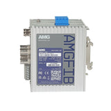AMG Systems AMGFIB-2VR-3CC-M1B-D Series Dual 2-Channel CVI / TVI / AHD / CVBS Video Receiver, 3-Contact Closure, Multimode 500m, 1-Fiber per Channel, B-Side