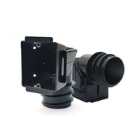 MantelMount EC43 Cable Routing Box with Movable 360 Rotational Sleeve, Black Matte