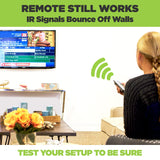 HIDEit Uni-SW | Adjustable Small + Wide Electronic + Cable Box Mount