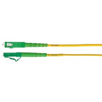 Hubbell SFHRCLCSCAS2SM Fiber Patch Simplex Cord, Singlemode, LC-SC, 2m, Yellow