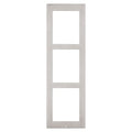 2N 01291-001 IP Verso and LTE Verso 3-Module Frame, Surface Mount, Nickel