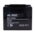 Secutron BAT-12V42A Sealed Lead Acid Battery, 12V, 42 Amp