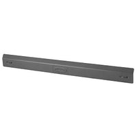 Hubbell HS1C S-Series Horizontal Cable Manager Cover for HS Series, Steel, Black