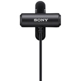 Sony Pro ECM-LV1 Compact Stereo Lavalier Microphone, Omni-Directional, Wind-Screen