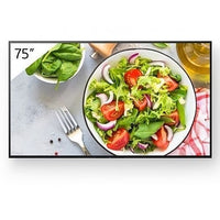 Sony Pro FW75BZ35L 75" BRAVIA Enhanced 4K HDR Professional Display, 32GB Storage, High Brightness