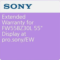 Sony Pro SPS55BZ30LEW5 Extended Warranty Service Plan for Sony FW-55BZ30L 55" BRAVIA Professional Display