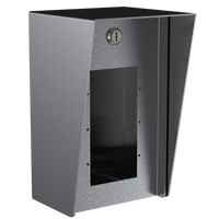 Pedestal Pro 610HOU-ZENI-02-304 6"x10" Stainless Steel Housing, Zenitel VR3G-1P
