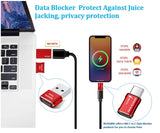Blocker, USB A & USB C Data Blocker for Any USB C Mobile Phone Quick Charge