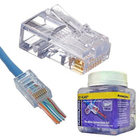 Platinum Tools 202010J EZRJ45 CAT6 Connector, 100/Jar