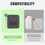 Mount For Blink Sync Module 2, 2-In-1 Charging Station(Mount & Charger) - Space-