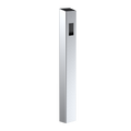 Pedestal Pro 64TOW-AKUV-02-304 47" Stainless Pedestal - Akuvox X912 Surface Mount Video Intercom.