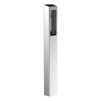 Pedestal Pro 64TOW-DOOR-01-304 47" Stainless Pedestal - DoorBird D2101KV