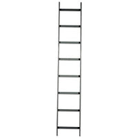Hubbell HLS1012G NEXTFRAME Ladder Rack, Straight Section, 10'x12", Gray