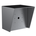 Pedestal Pro 66HOU-PAXT-07-304 6"x6" Stainless Steel Housing, Paxton E75 Exit Buttons