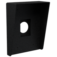 Pedestal Pro 68HOO-AIP-01-CRS 6x8 Steel Hood, Aiphone JO-DV Video Doorbell