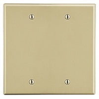 Hubbell P23I Ceiling Mount Wall Mount Plate, Ivory