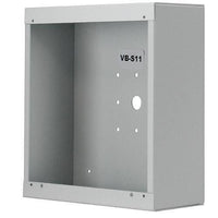 Valcom VB-S11 Indoor Surface Backbox for Square Speaker Faceplates, White