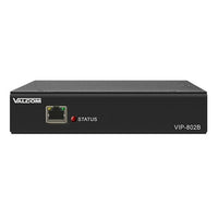Valcom VIP-802B Dual IP Network Audio Port, 10/100 RJ45 Poe