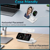 1 Charging Station For Multi Devices, Wireless Charger For Iphone 8-16 Series &
